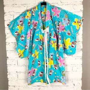 Girls Yukata Hello Kitty 100 Angel Summer Festival Komono